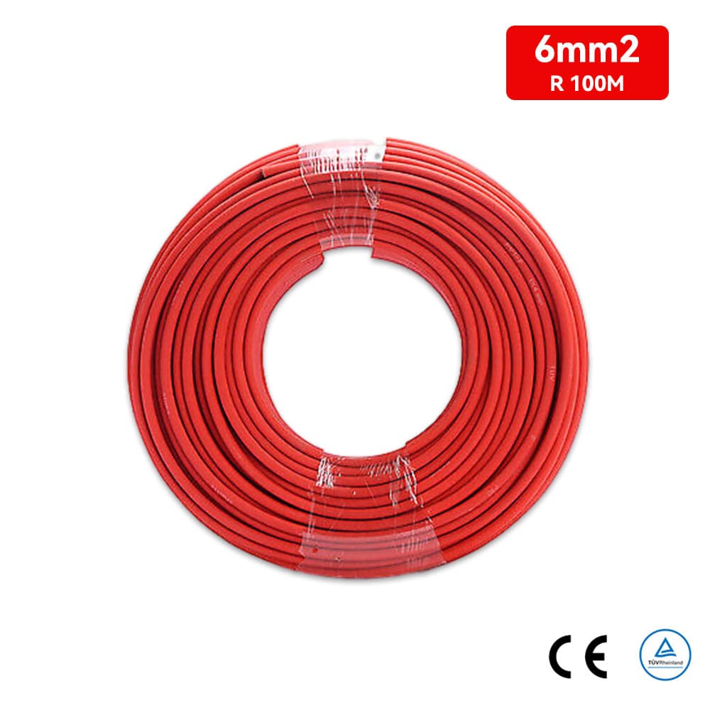 Solar Cable (Red/Black, per metre)